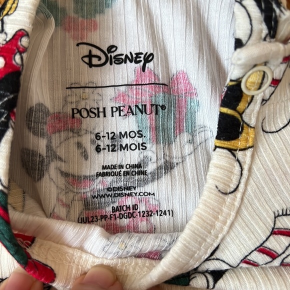 NWT Posh Peanut Minnie Mouse Tulle Bodysuit Size 6-12M! - Picture 3 of 6